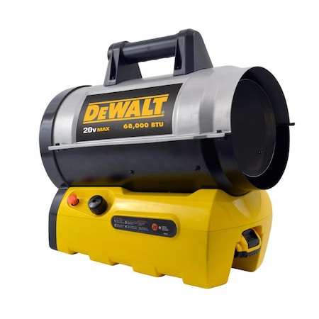 Dewalt DeWalt 68000 Btu/h 1700 sq ft Forced Air Propane Heater F340661